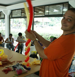 atelier participatif sculpture ballons